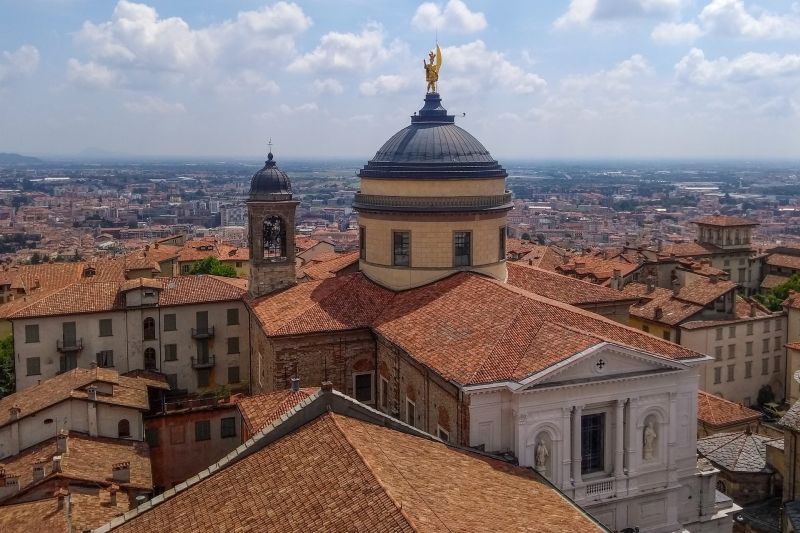 Katedrála v Bergamu, Bergamo, Lombardie, Itálie
